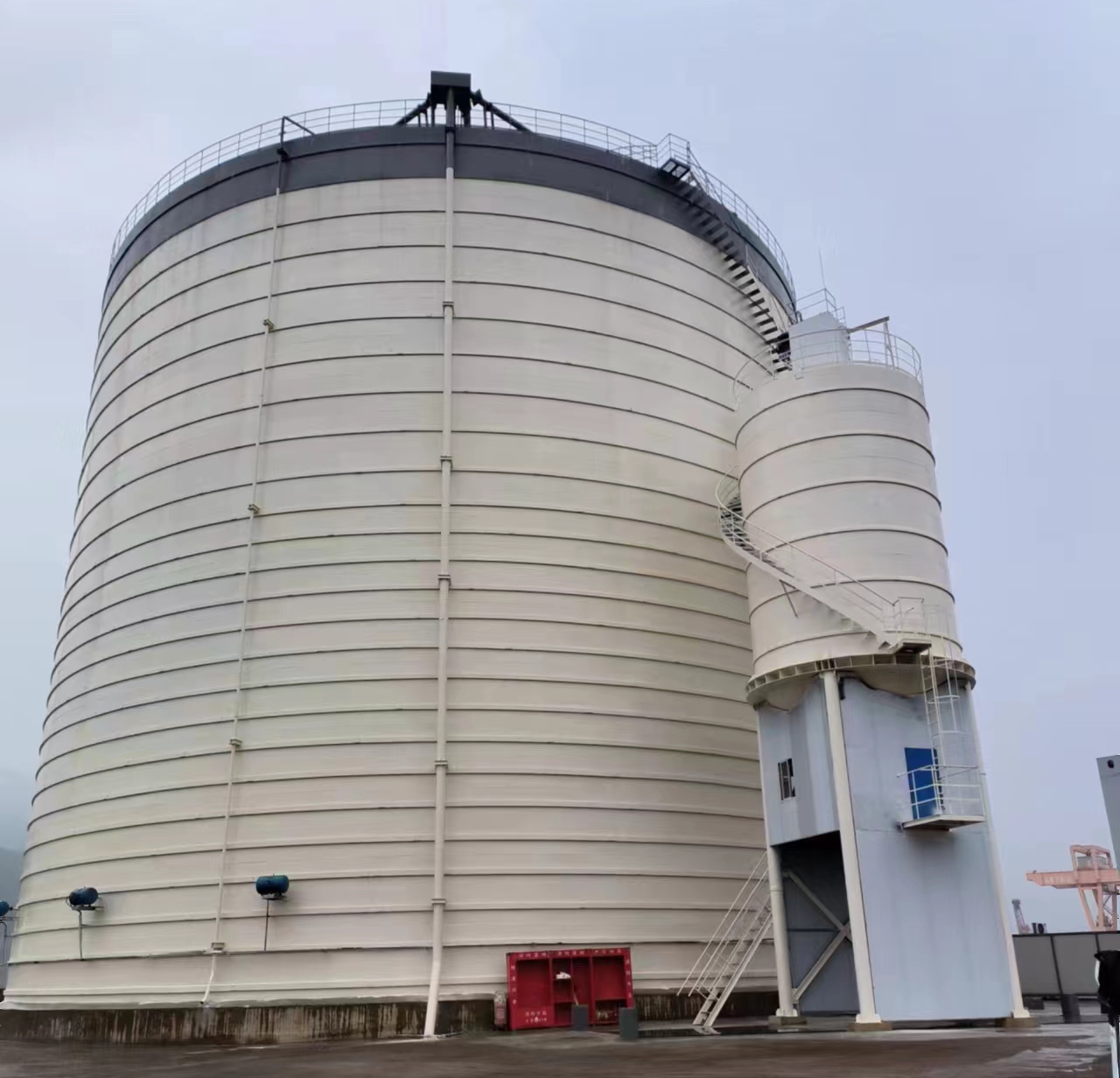 平原10万吨水泥钢板库