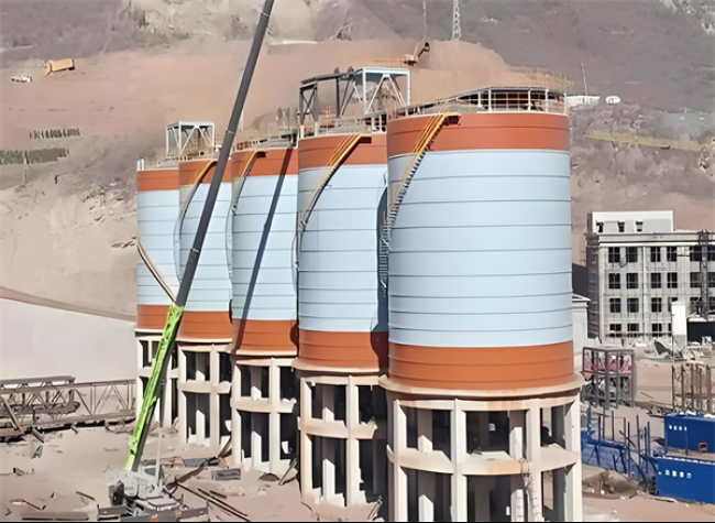 平原高架钢板仓